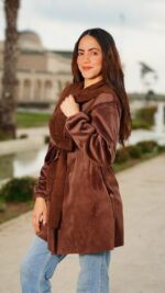 Manteau en velours doublé 3aloucha – Image 10