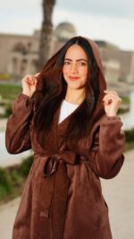 Manteau en velours doublé 3aloucha – Image 6