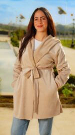 Manteau en velours doublé 3aloucha – Image 3