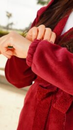 Manteau en velours doublé 3aloucha – Image 2