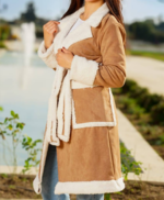 Manteau Soulayma – Faux Daim 3aloucha – Image 4