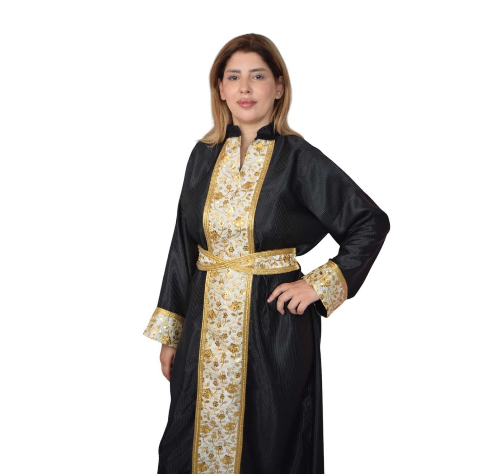 jebba sefsari noir details . JEBBA SEFSARI 5 couleurs – Image 1
